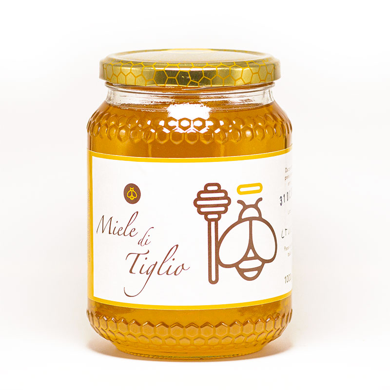 Apicoltura il Dragone - Miele di Tiglio 1000gr Apicoltura il Dragone - Miele di Tiglio 1000gr